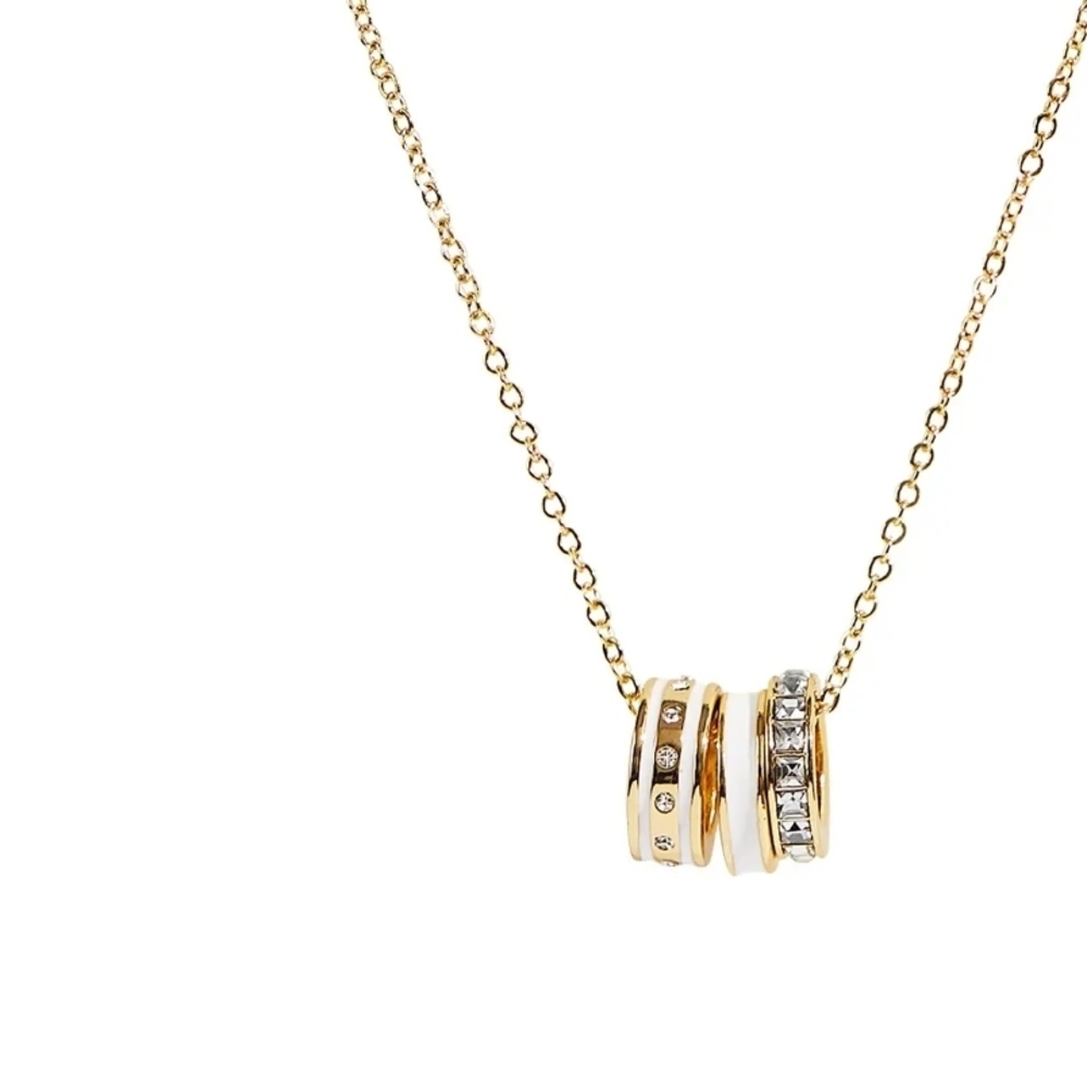 Elegant Gold and Silver Necklace